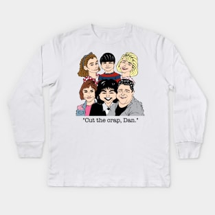 CLASSIC TV SITCOM Kids Long Sleeve T-Shirt